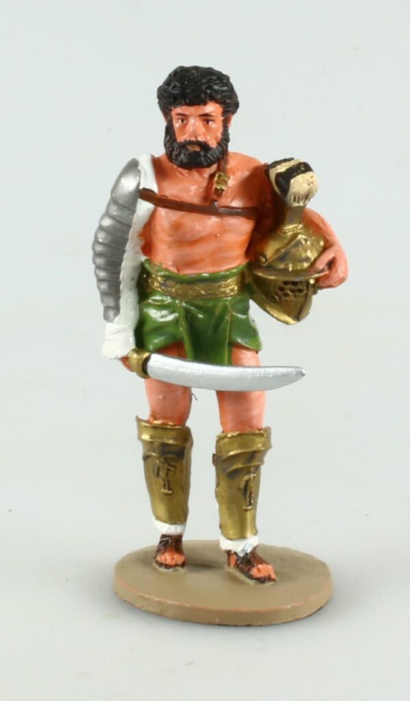 Gladiateur Thrace 30 ap. J-C Rome et ses ennemis : Figurine en métal 1/30