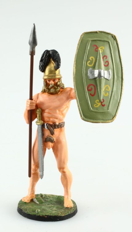Gaesati celte 225 av J-C : Rome et ses ennemis : Figurine en métal 1/30