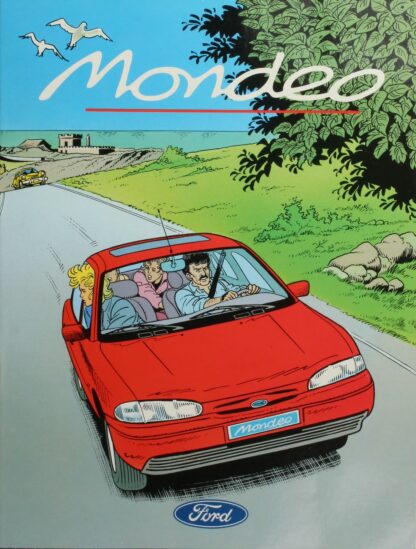 Broeckx, BD, Album publicitaire, la Ford Mondéo