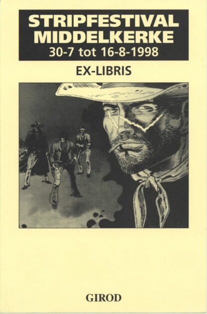 Girod, Wanted, Ex-libris offset, Strip Festival Middelkerke