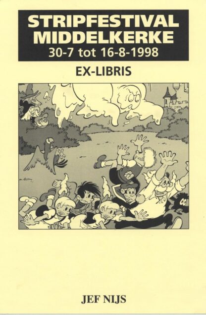 Jef Nijs, Gil et Jo, Ex-Libris, Gil et Jo et le fantôme