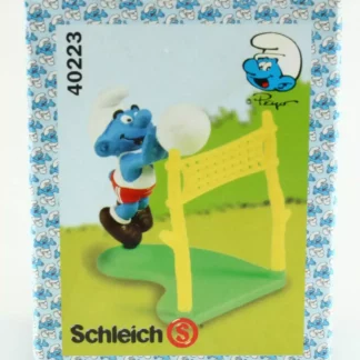super schtroumpf volleyball schleich 40223