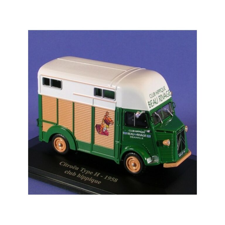 Citroën﻿ Type H Club hippique 1958 : Camionnette miniature﻿ 1/43