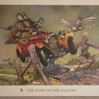 Affiche The Wind in the Willows offset Arthur Suydam 2005