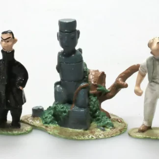 Théodore Poussin Mr Novembre figurine métal Décotoys