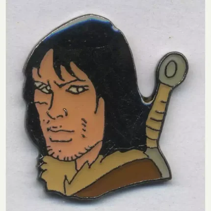 Pin's Thorgal de profil Rosinski