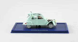 Citroën 2CV emboutie Tintin Castafiore Atlas 1/43