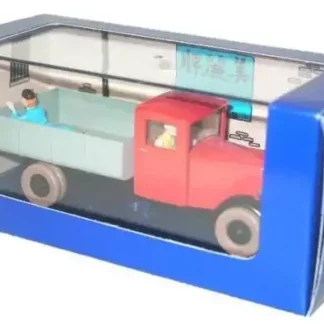 tintin-lotus-bleu-camion-rouge-miesse-1933-atlas-36-1-43-boite