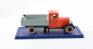 Camion rouge Miesse 1933 Tintin Lotus Bleu Atlas 1/43