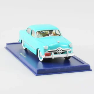 tintin-objectif-lune-ford-custom-turquoise-1949-atlas-49-1-43-avant