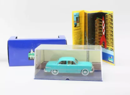 tintin-objectif-lune-ford-custom-turquoise-1949-atlas-49-1-43-certificat