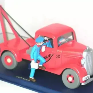 Dépanneuse Simoun Chevrolet pick-up Tintin Or noir Atlas 1/43