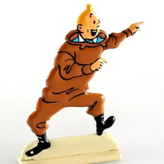 Figurine Tintin métal relief Rackham le Rouge