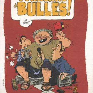 tonnerre de bulles ex libris signé nicoby