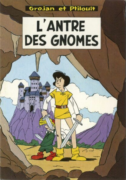Floc'h, Carte postale, Hommage à Peyo, Les introuvables n° 1