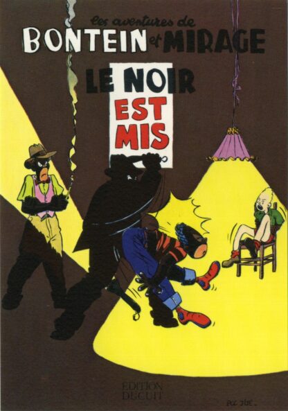 Floc'h, Les introuvables n° 1, Carte postale, Hommage à Jijé
