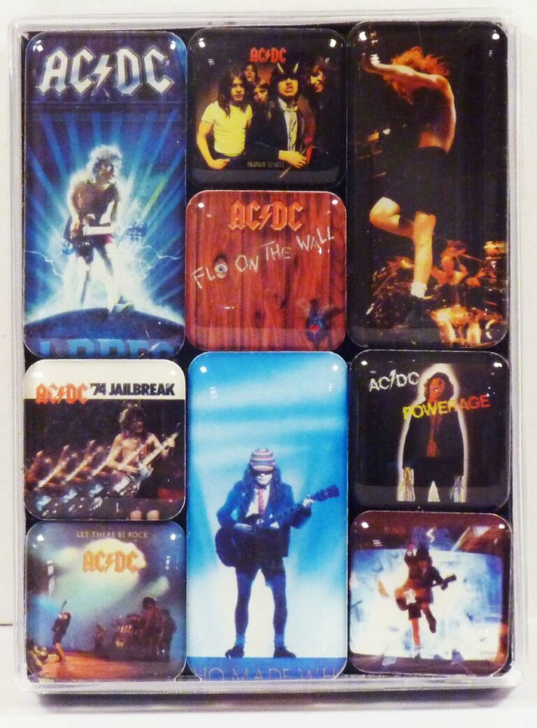 AC/DC Set de mini magnets
