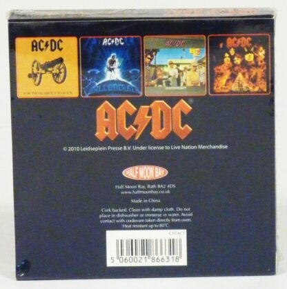 AC/DC Set de sous-verres