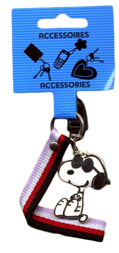 Snoopy Porte-clés avec lanière