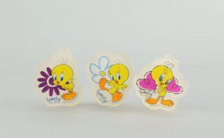 Titi Etui transparent de 3 gommes