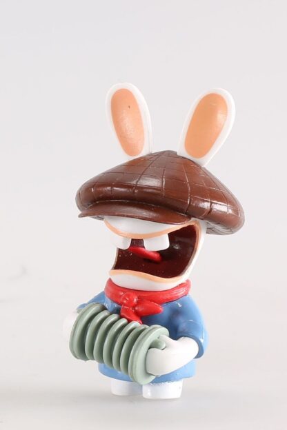 Lapin Crétin, Figurine en plastique, Autour du Monde, Belgique (accordéon)