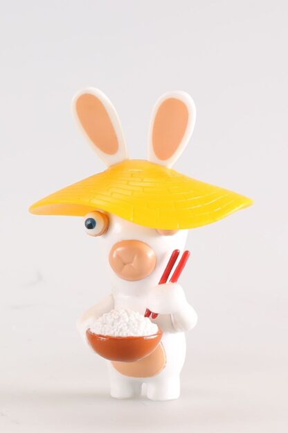 Lapin Crétin, Figurine en plastique, Autour du Monde, Chine (bol de riz)
