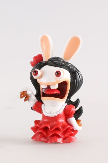 Lapin Crétin, Figurine en plastique, Autour du Monde, Espagne (danseuse flamenco)