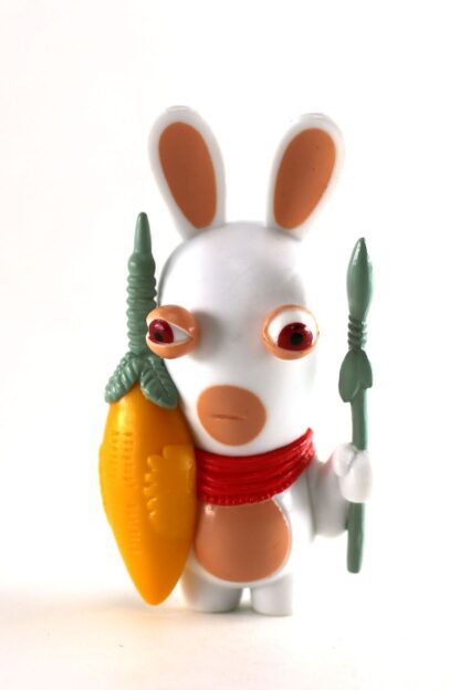 Lapin Crétin, Figurine en plastique, Autour du Monde, Afrique du Sud (lance)