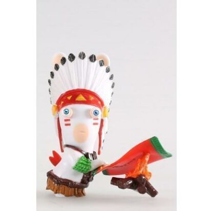 Lapin Crétin, Figurine en plastique, Indien