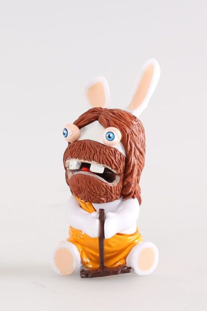 Lapin Crétin, Figurine en plastique, Homme de Cro Magon (feu)