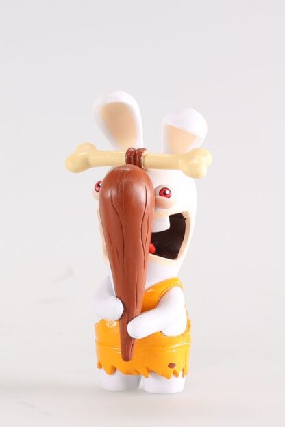 Lapin Crétin, Figurine en plastique, Homme de Cro Magnon (os et matraque)