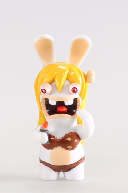 Lapin Crétin, Figurine en plastique, Femme de Cro Magnon (os)