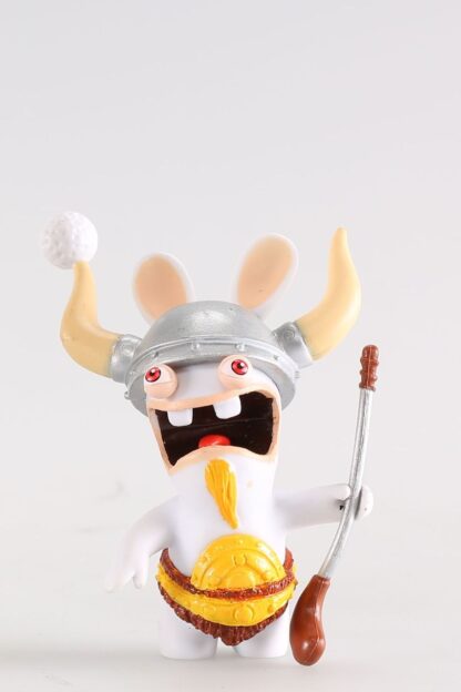 Lapin Crétin, Figurine en plastique, Viking (golfeur)