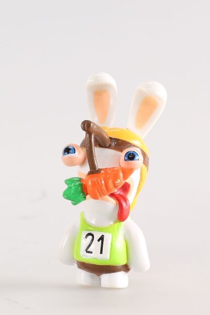 Lapin Crétin, Figurine en plastique, Athlète (lapine)