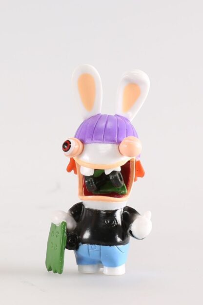 Lapin Crétin, Figurine en plastique, Skateboarder (dents à roulettes)