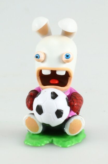 Lapin Crétin, Figurine en plastique, Footballeur, le Gardien de but
