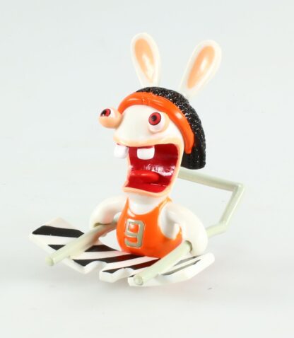 Lapin Crétin, Figurine plastique, Saut d'obstacle