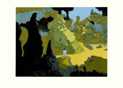 Little Nemo dans la montagne : Sérigraphie numérotée et signée