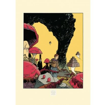 Marchand, Moebius, Sérigraphie, Little Nemo au pays des Ziggourats