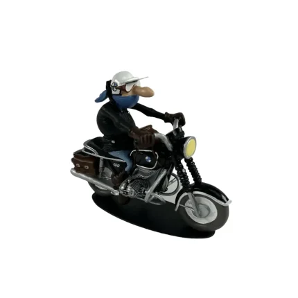 Joe Bar Team, Figurine en résine, Raoul Toujourd sur sa BMW R 90/6