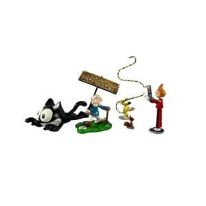 Figurines BD en métal