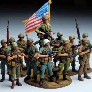 Figurines Miniatures Guerre du Vietnam