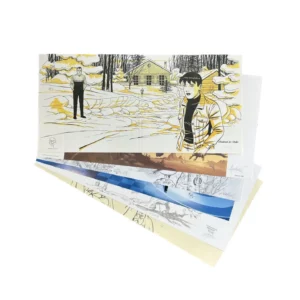 Jaquettes Collectors de BD, noir et blanc ou couleurs
