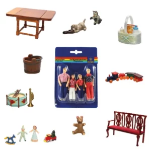 Accessoires pour maisons de poupées