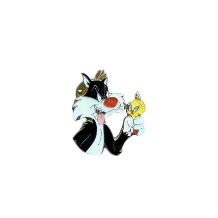Titi et Grosminet, Pin’s Grosminet tient Titi, 1987