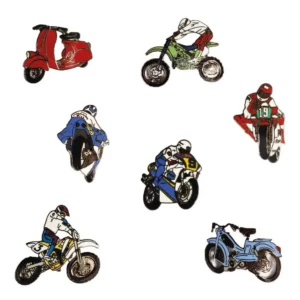 Pin's motos