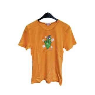 T-shirt Femme Barbapapa Flûte manches courtes orange : taille S