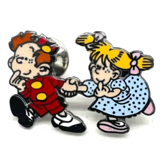 Pin's Petit Spirou avec Suzette