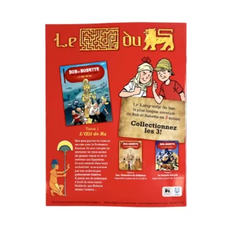 Bob et Bobette, Vandersteen, Album publicitaire offerts par Delhaize, Le labyrinthe du Lion , T1 L’oeil de Ra
