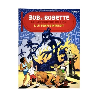 Bob et Bobette, Vandersteen, Album publicitaire offerts par Delhaize, Le labyrinthe du Lion , T3 Le Temple Interdit